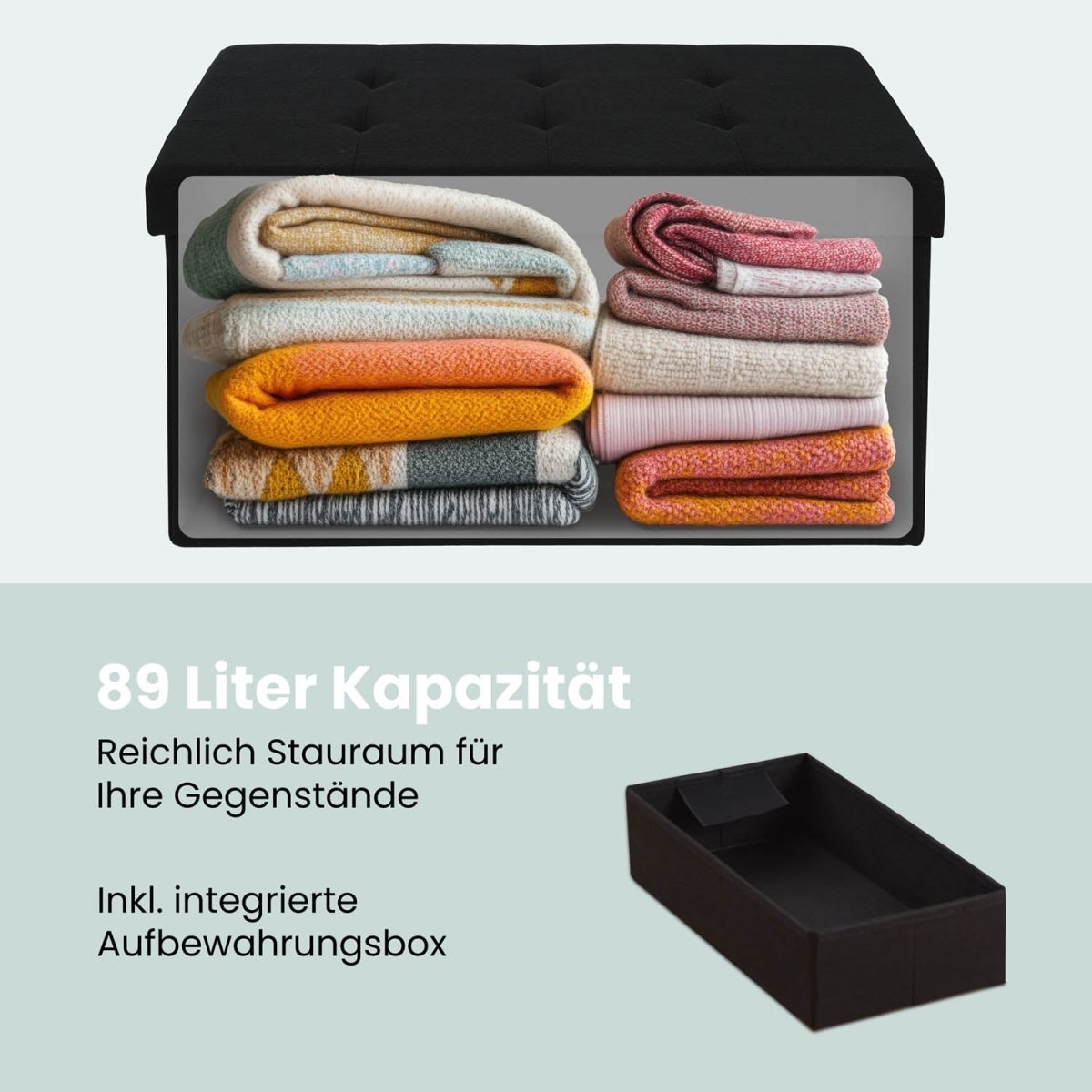 SITZBANK mit Stauraum -