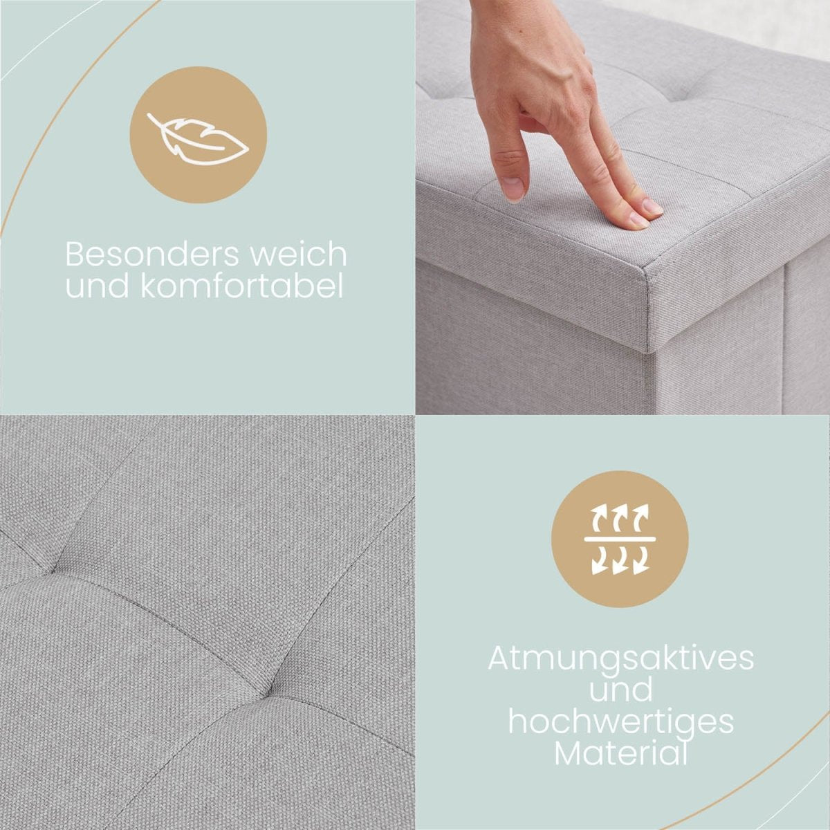 SITZBANK mit Stauraum -