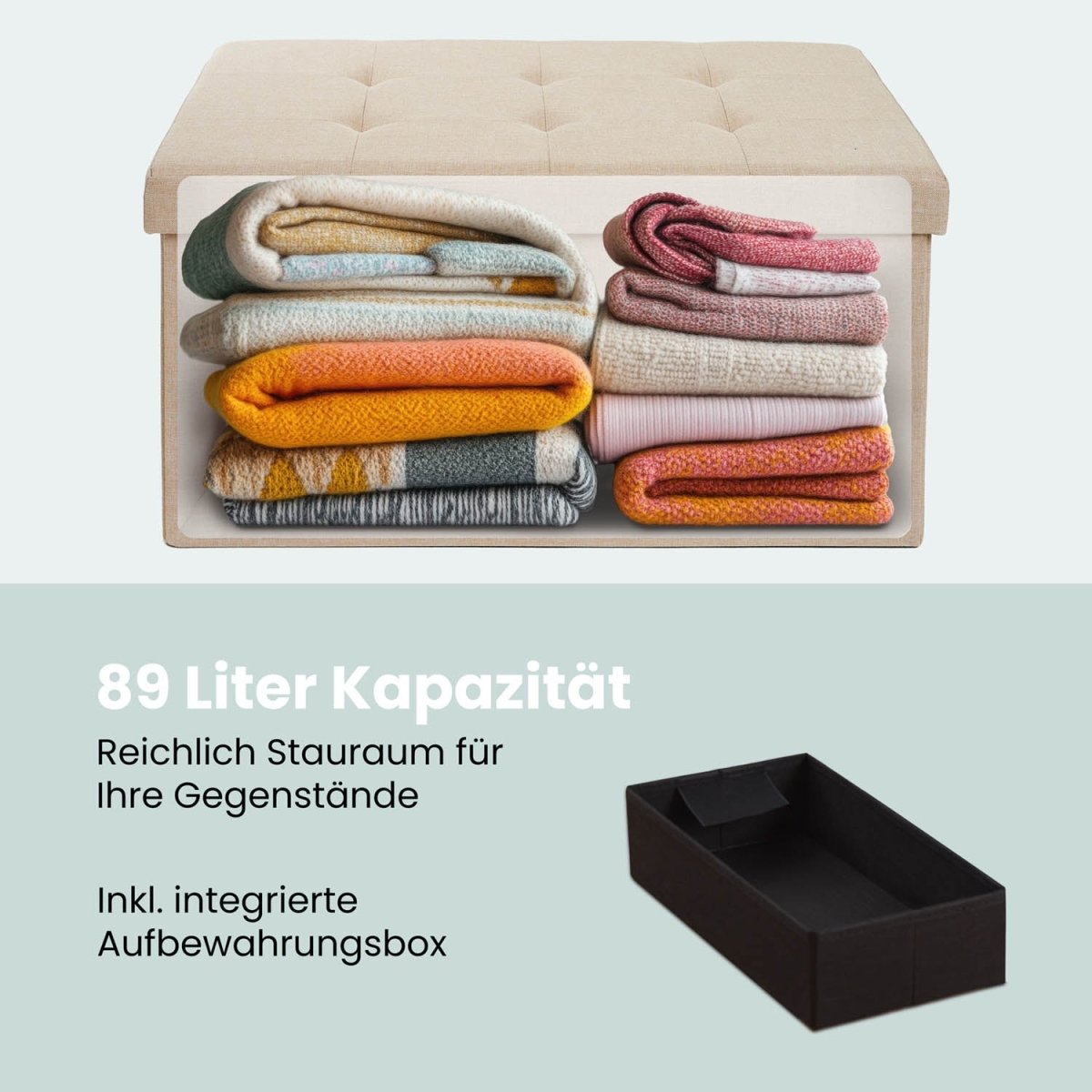 SITZBANK mit Stauraum -