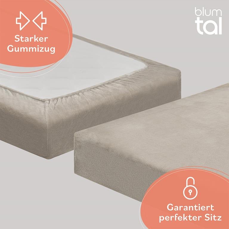 SPANNBETTLAKEN Freyr Cashmere Touch -