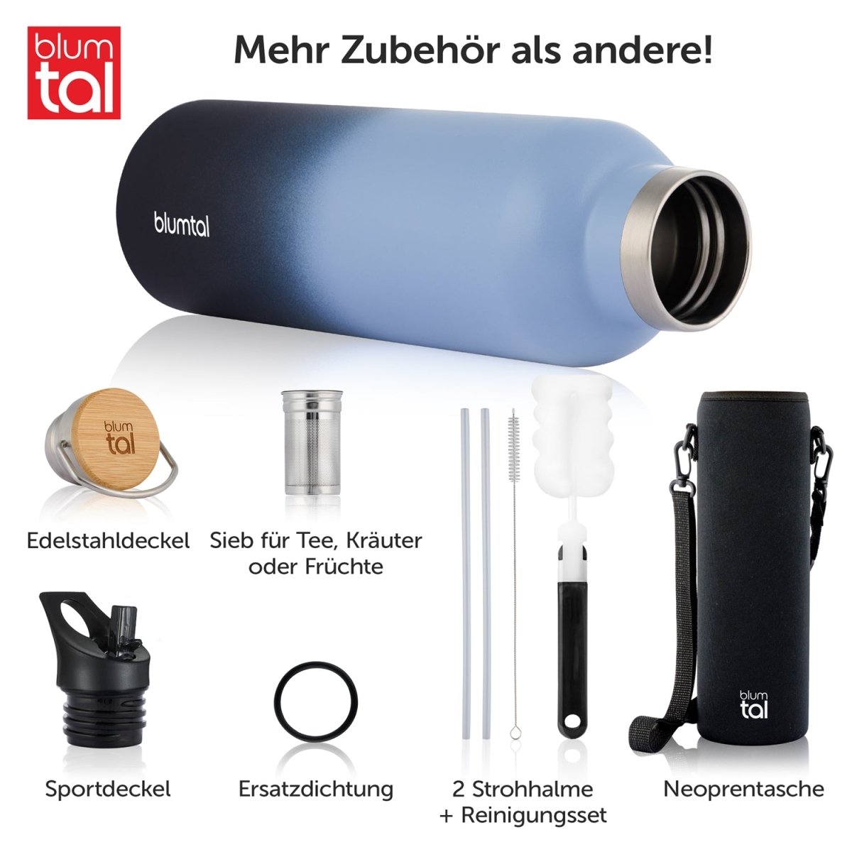 THERMOSFLASCHE Leni - BPA frei, verschiede Größen & Farben -
