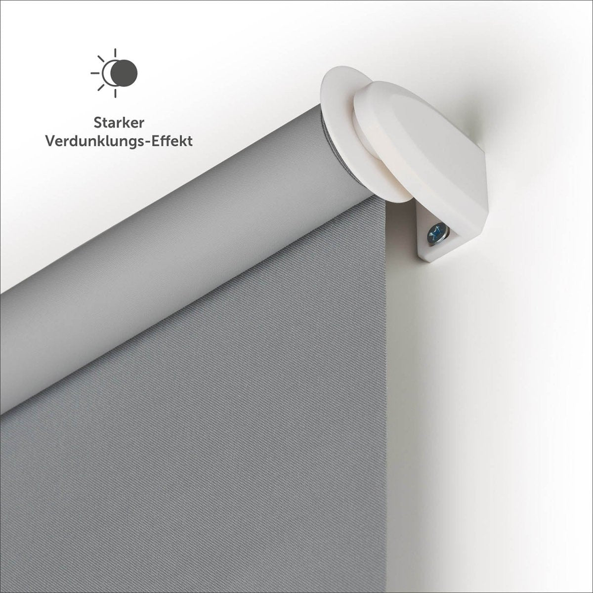 VERDUNKLUNGSROLLO Oscar - Klemmfix Rollo ohne Bohren -
