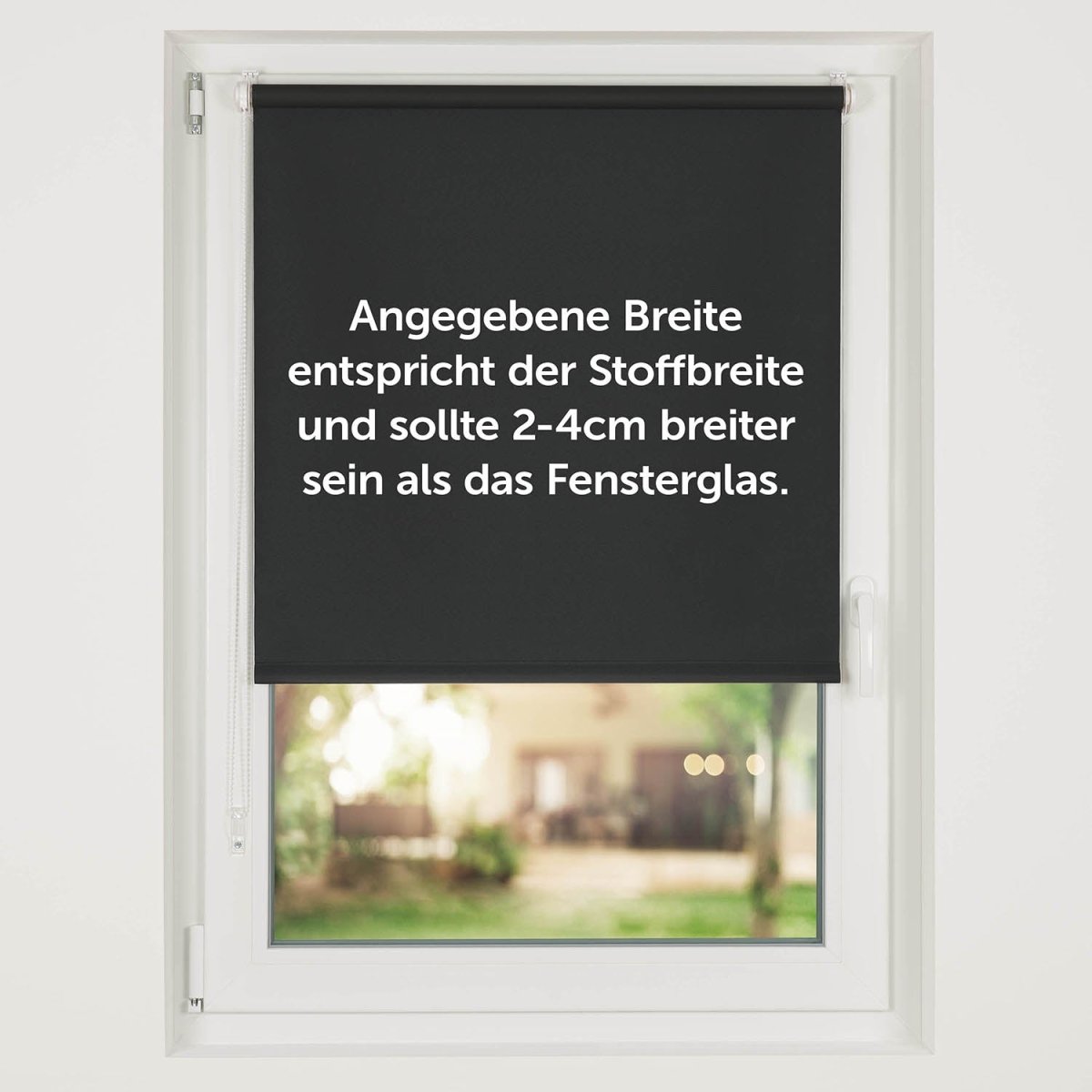 VERDUNKLUNGSROLLO Oscar - Klemmfix Rollo ohne Bohren -