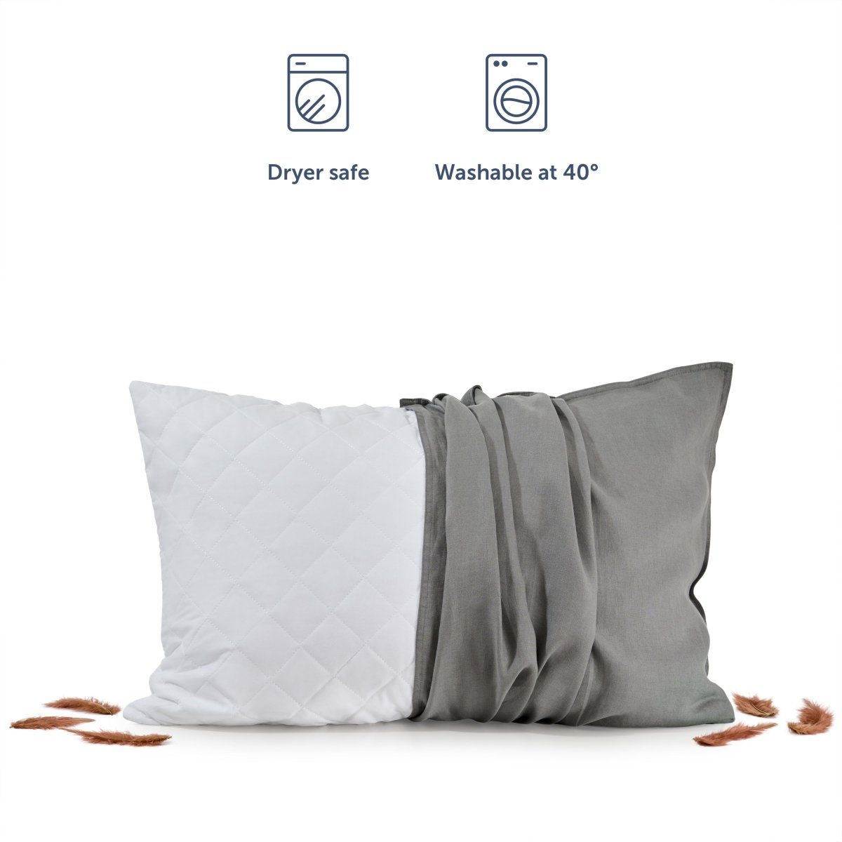 KISSENSCHONER mit Reißverschluss Atmungsaktiv -