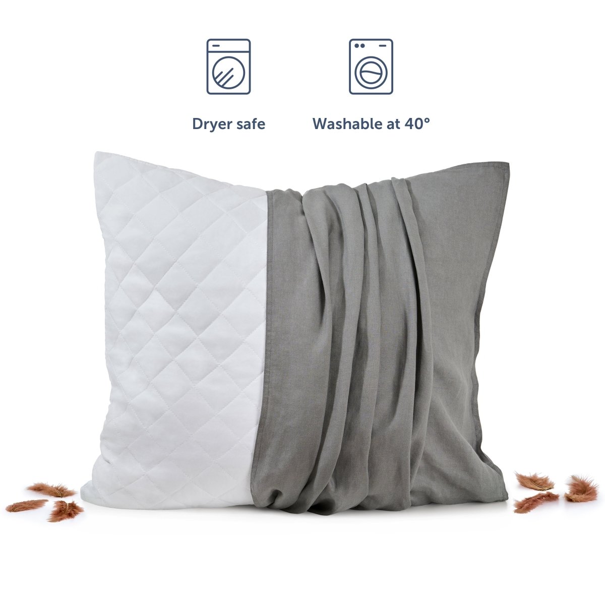 KISSENSCHONER mit Reißverschluss Atmungsaktiv -