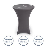 STEHTISCH BEZUG - Oeko - TEX Zertifiziert -