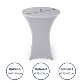 STEHTISCH BEZUG - Oeko - TEX Zertifiziert -