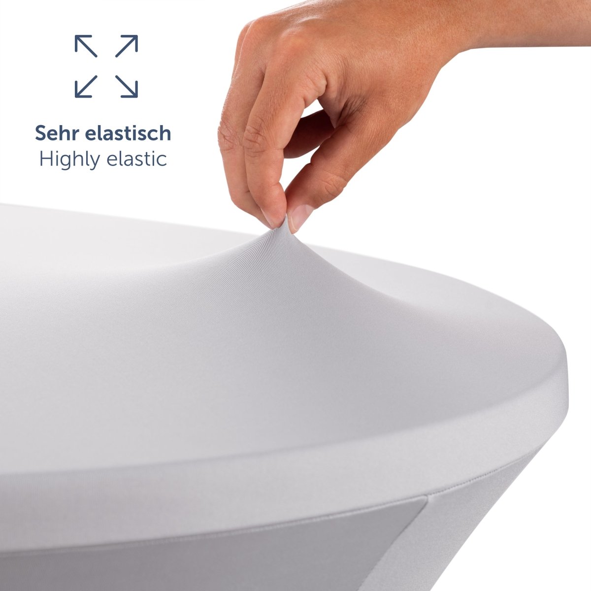 STEHTISCH BEZUG - Oeko - TEX Zertifiziert -