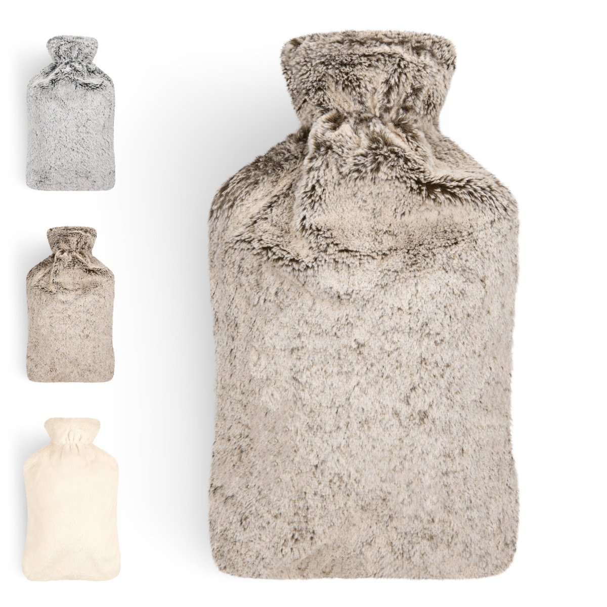 WÄRMFLASCHE Linus - Kunstfelloptik -