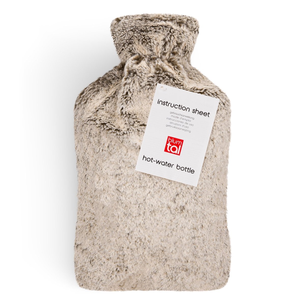 WÄRMFLASCHE Linus - Kunstfelloptik -