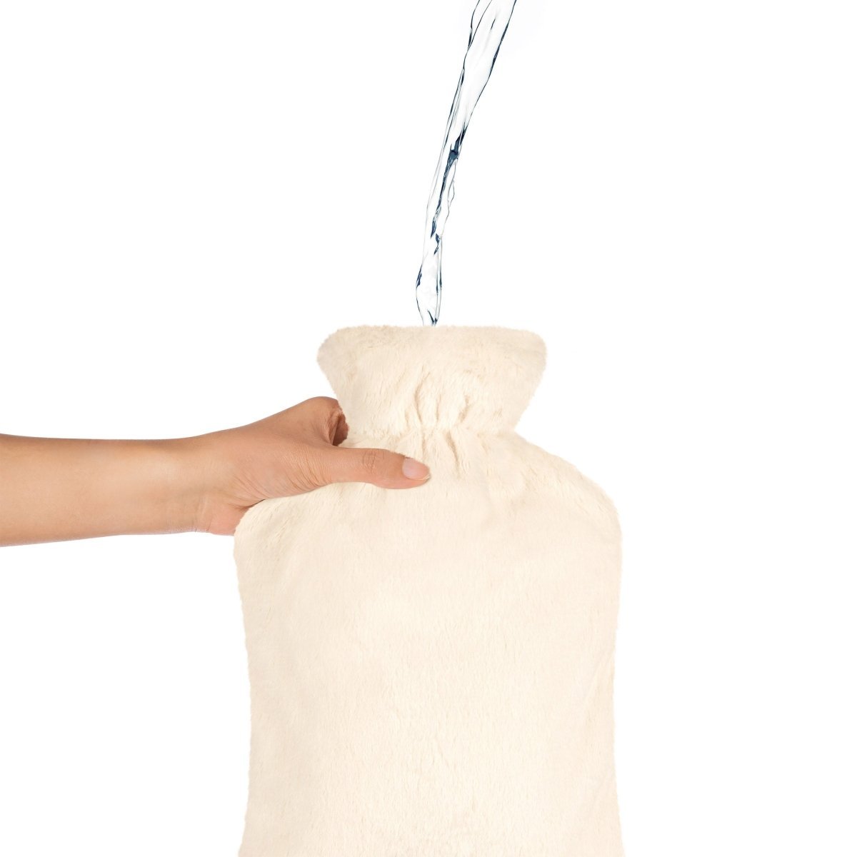 WÄRMFLASCHE Linus - Kunstfelloptik -