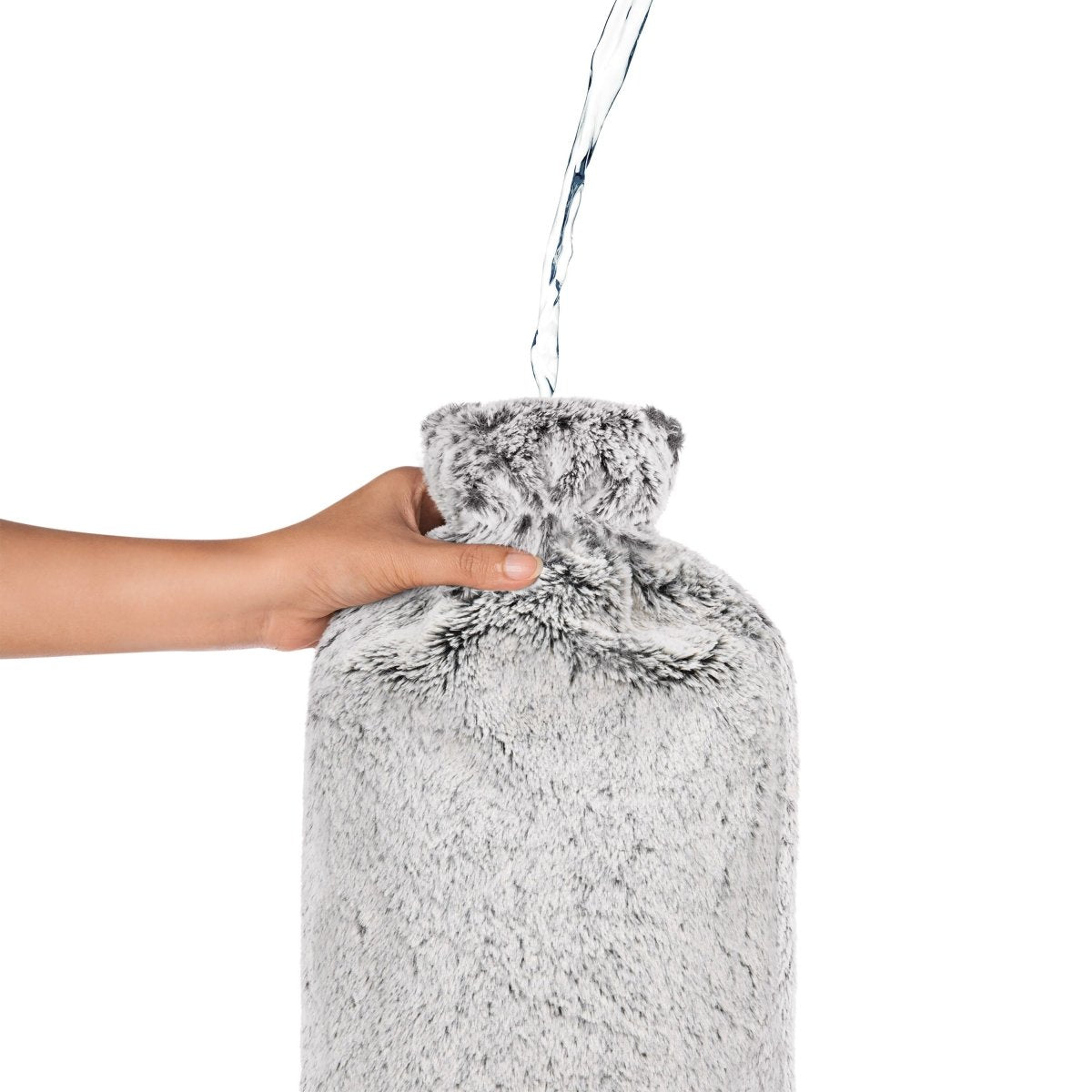 WÄRMFLASCHE Linus - Kunstfelloptik -