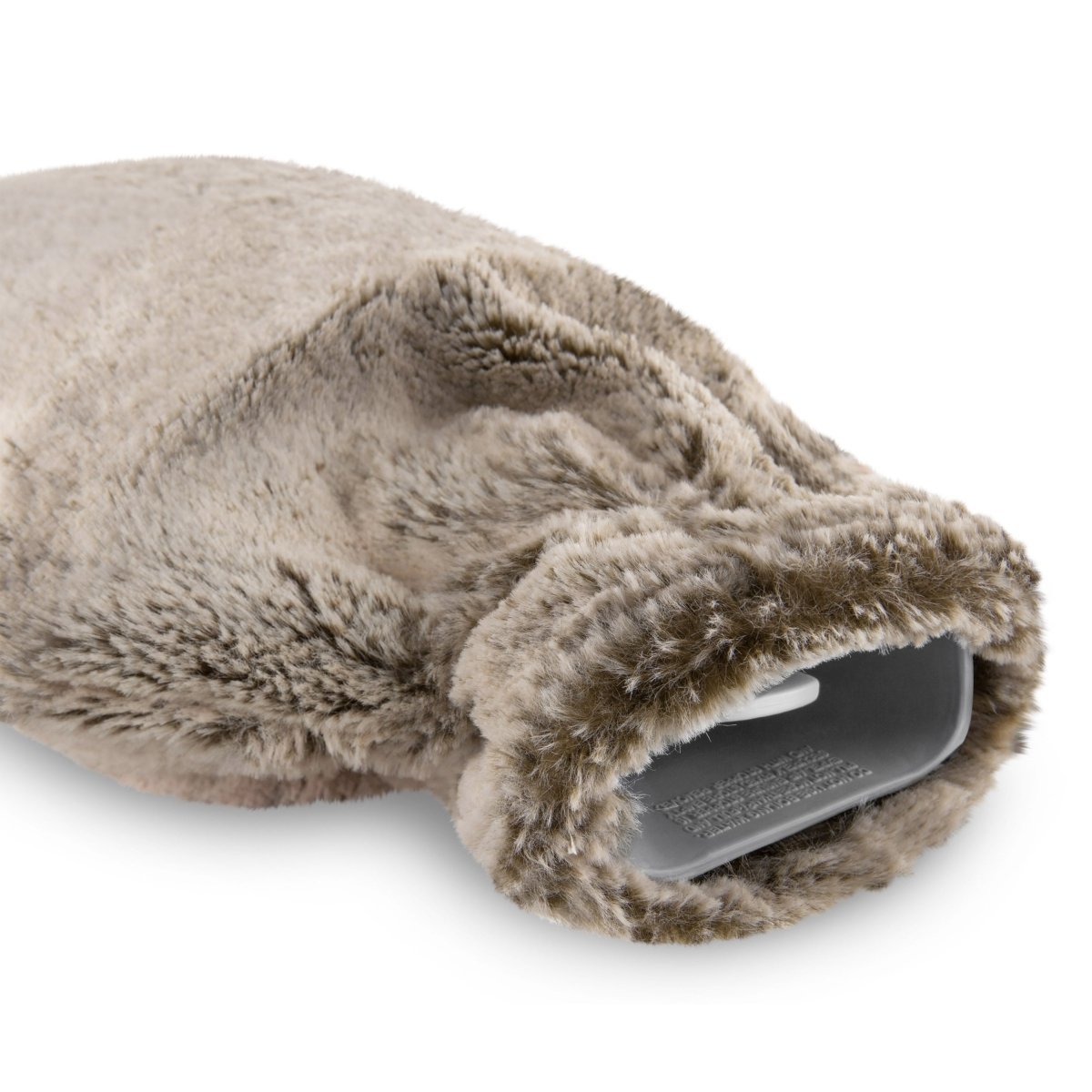 WÄRMFLASCHE Linus - Kunstfelloptik -