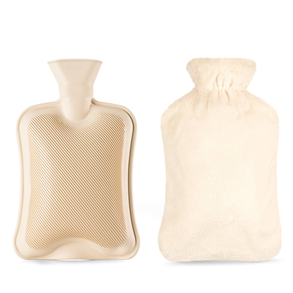 WÄRMFLASCHE Linus - Kunstfelloptik -