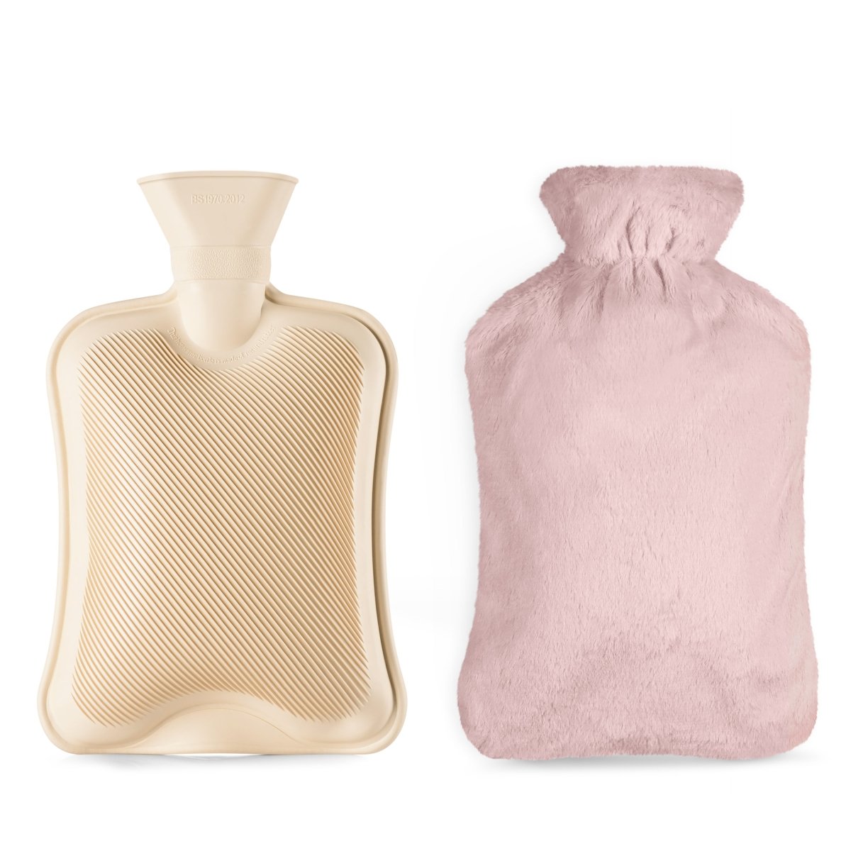 WÄRMFLASCHE Linus - Kunstfelloptik -