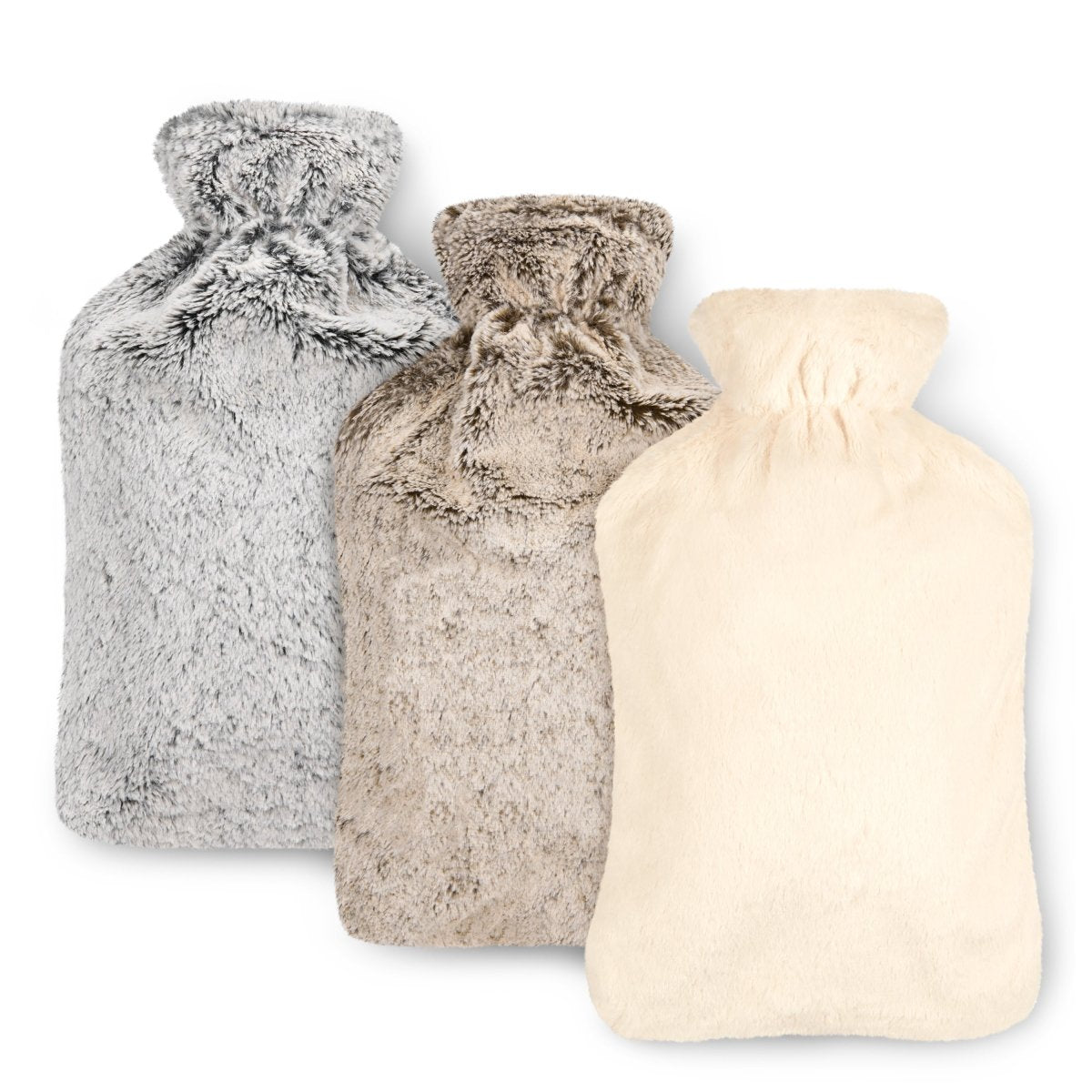 WÄRMFLASCHE Linus - Kunstfelloptik -