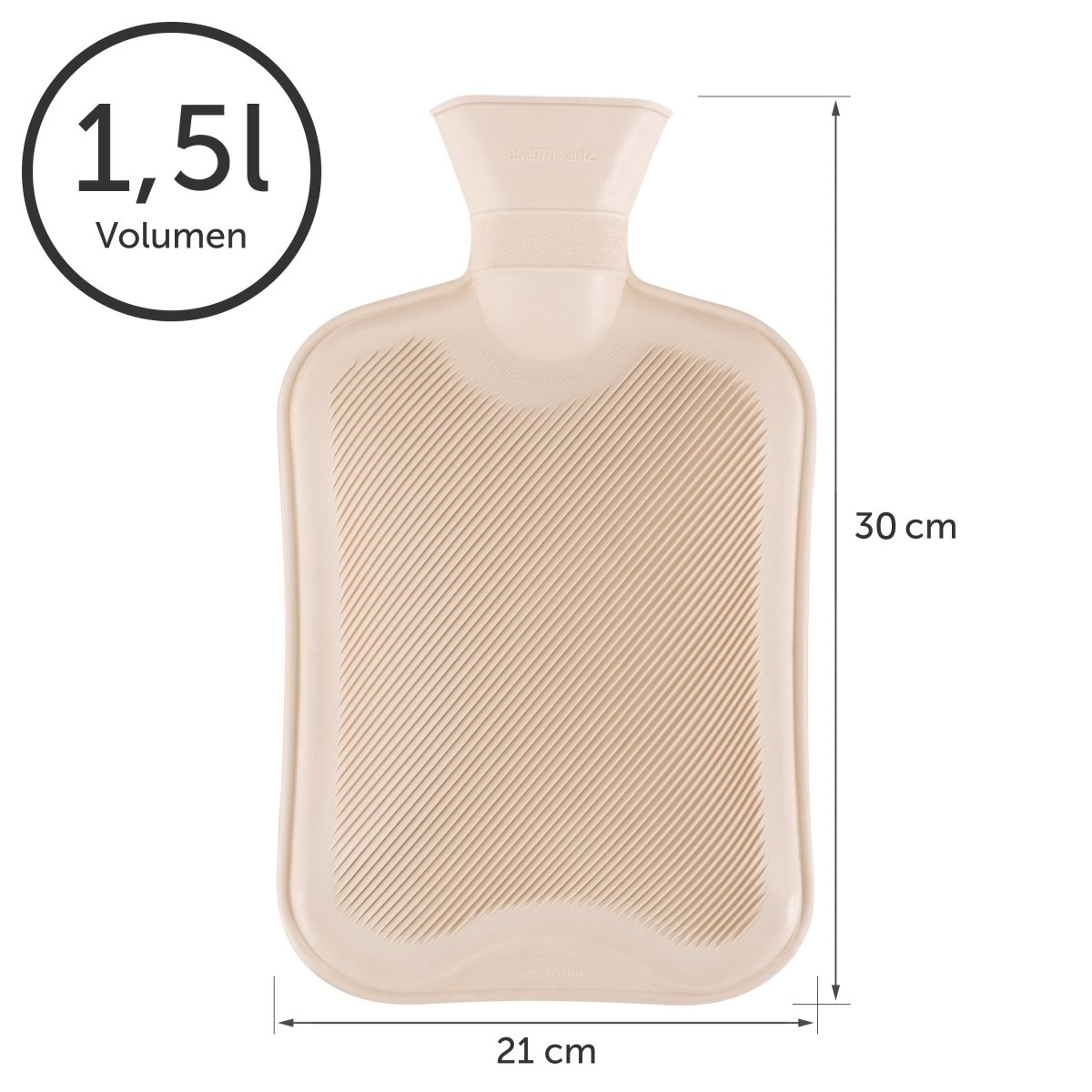 WÄRMFLASCHE Santi - Polar Fleece -