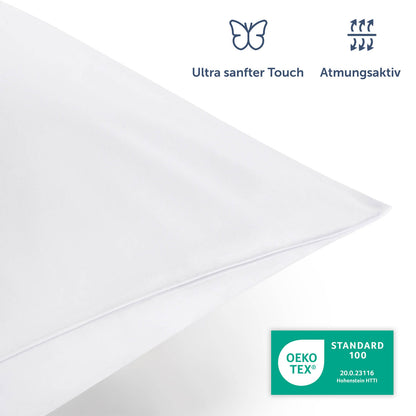 Bettbezug Set aus Mikrofaser - Superweich, Oekotex Zertifiziert, 200x200cm