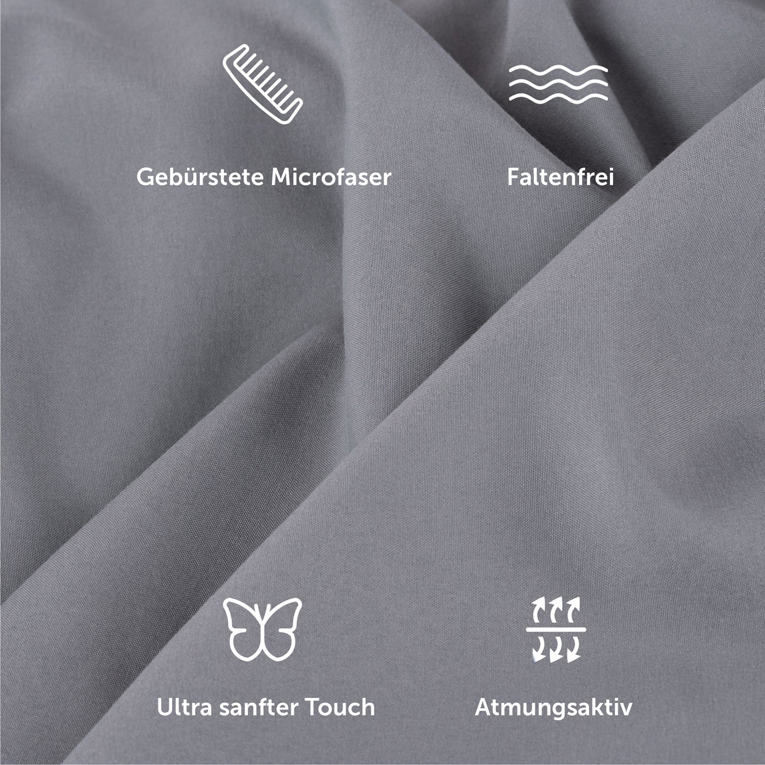 BETTBEZUG Nova - Mikrofaser, Oeko-Tex Zertifiziert