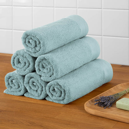 Handtücher Set aus Frottee, 2 x Badetuch, 4 x Handtuch, 2 x Gästehandtuch, 2 x Waschlappen