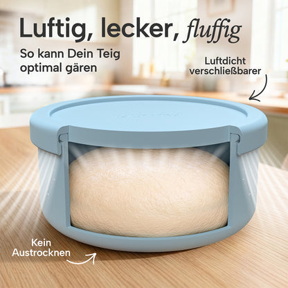 PIZZA DOUGH FAERGIK - Pizzaballenbox mit Deckel