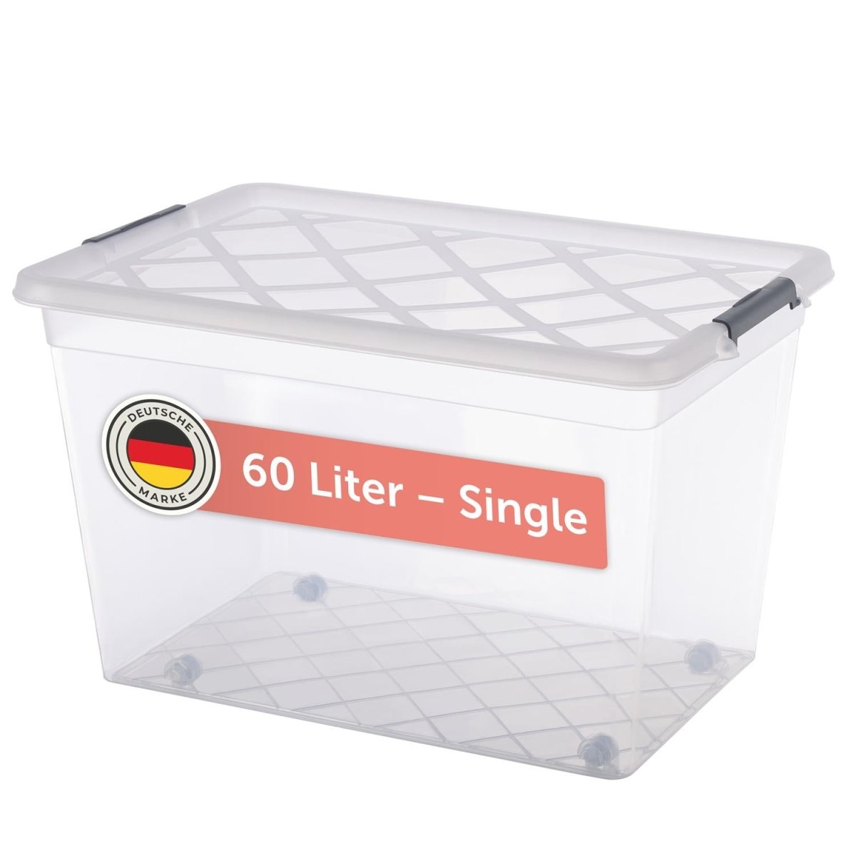 AUFBEWAHRUNGSBOX Magni mit Verschlussclips - 