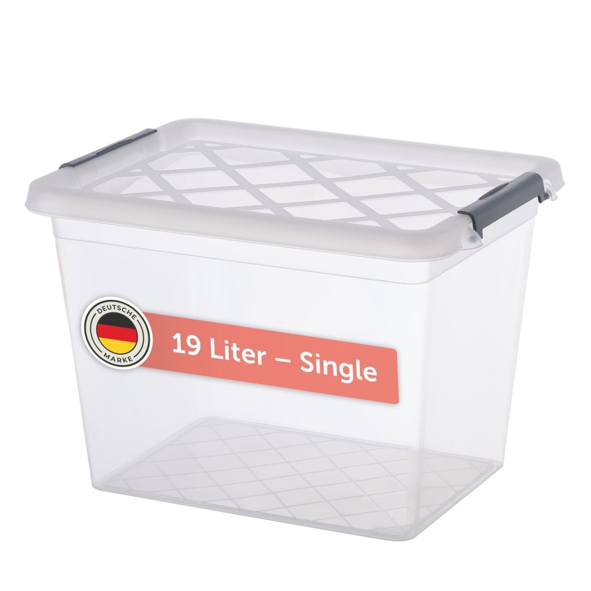 AUFBEWAHRUNGSBOX Magni mit Verschlussclips - 