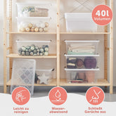 AUFBEWAHRUNGSBOX Magni mit Verschlussclips - 