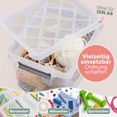 AUFBEWAHRUNGSBOX Magni mit Verschlussclips - 