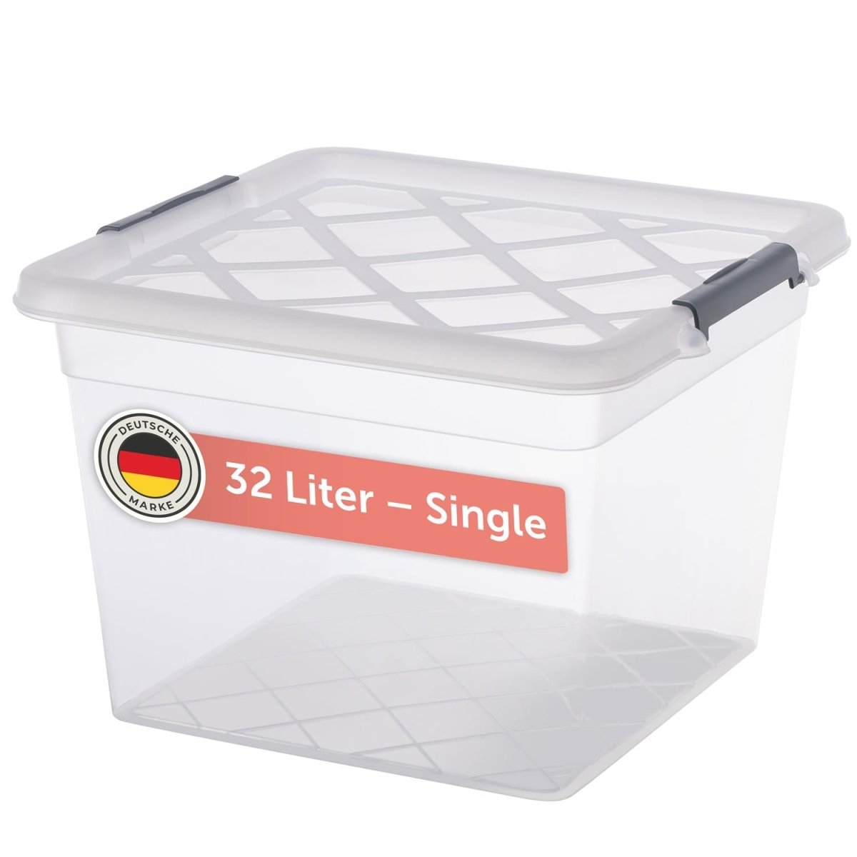 AUFBEWAHRUNGSBOX Magni mit Verschlussclips - 