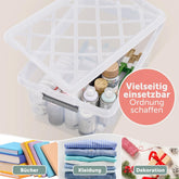 AUFBEWAHRUNGSBOX Magni mit Verschlussclips - 