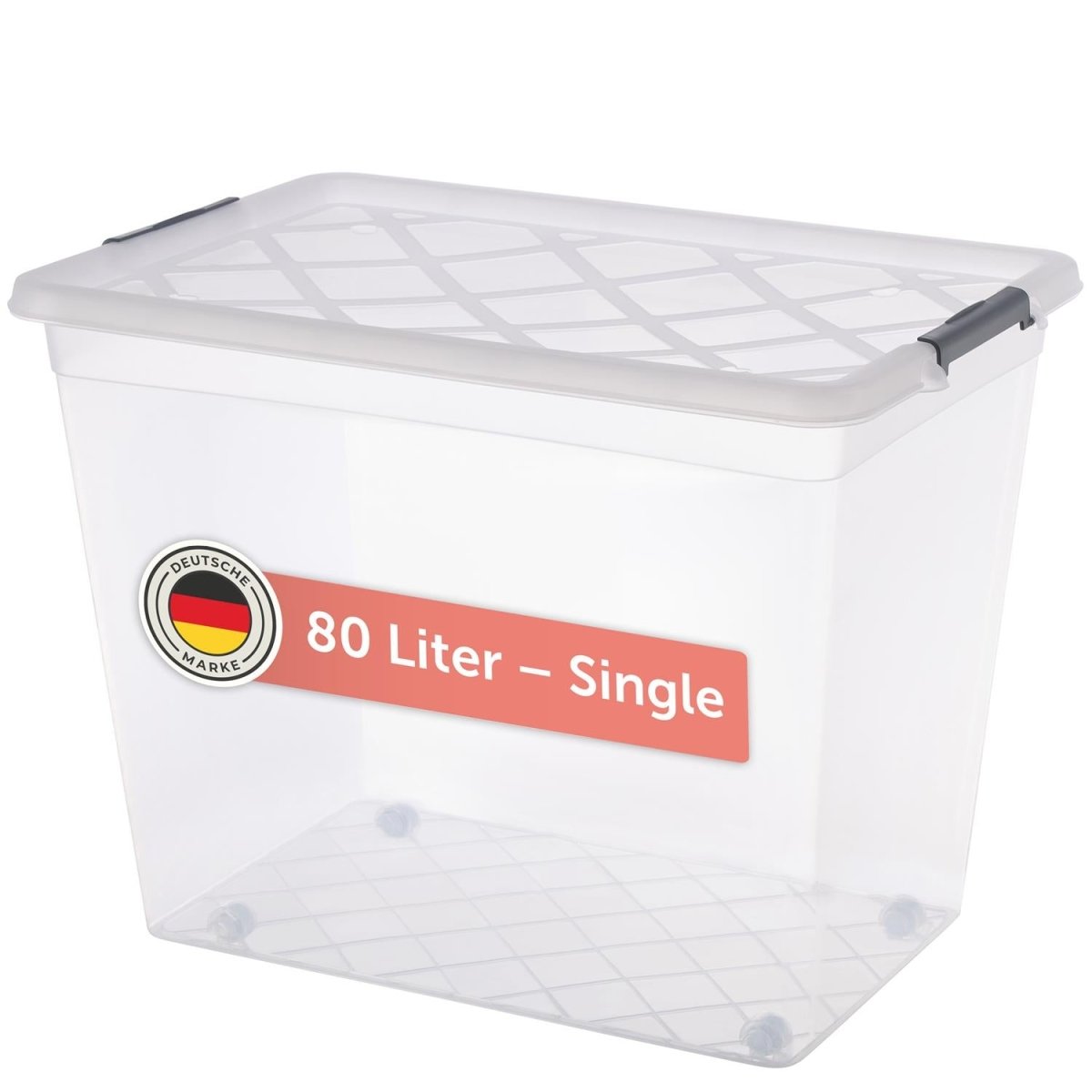 AUFBEWAHRUNGSBOX Magni mit Verschlussclips - 
