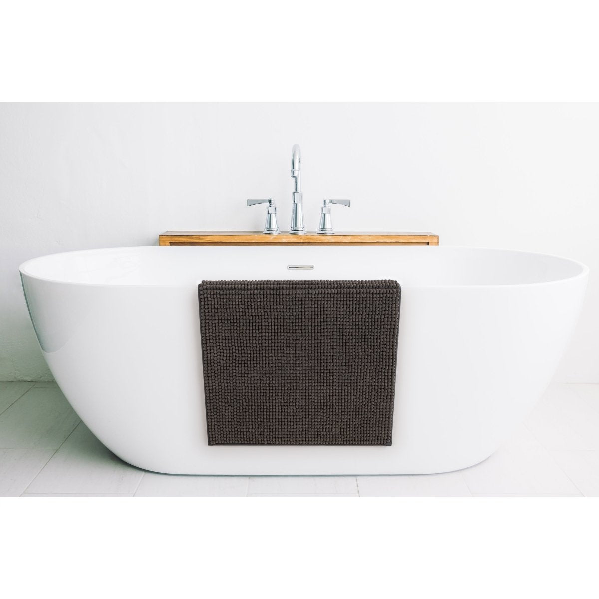 BADEMATTE Chenille rutschfest - 