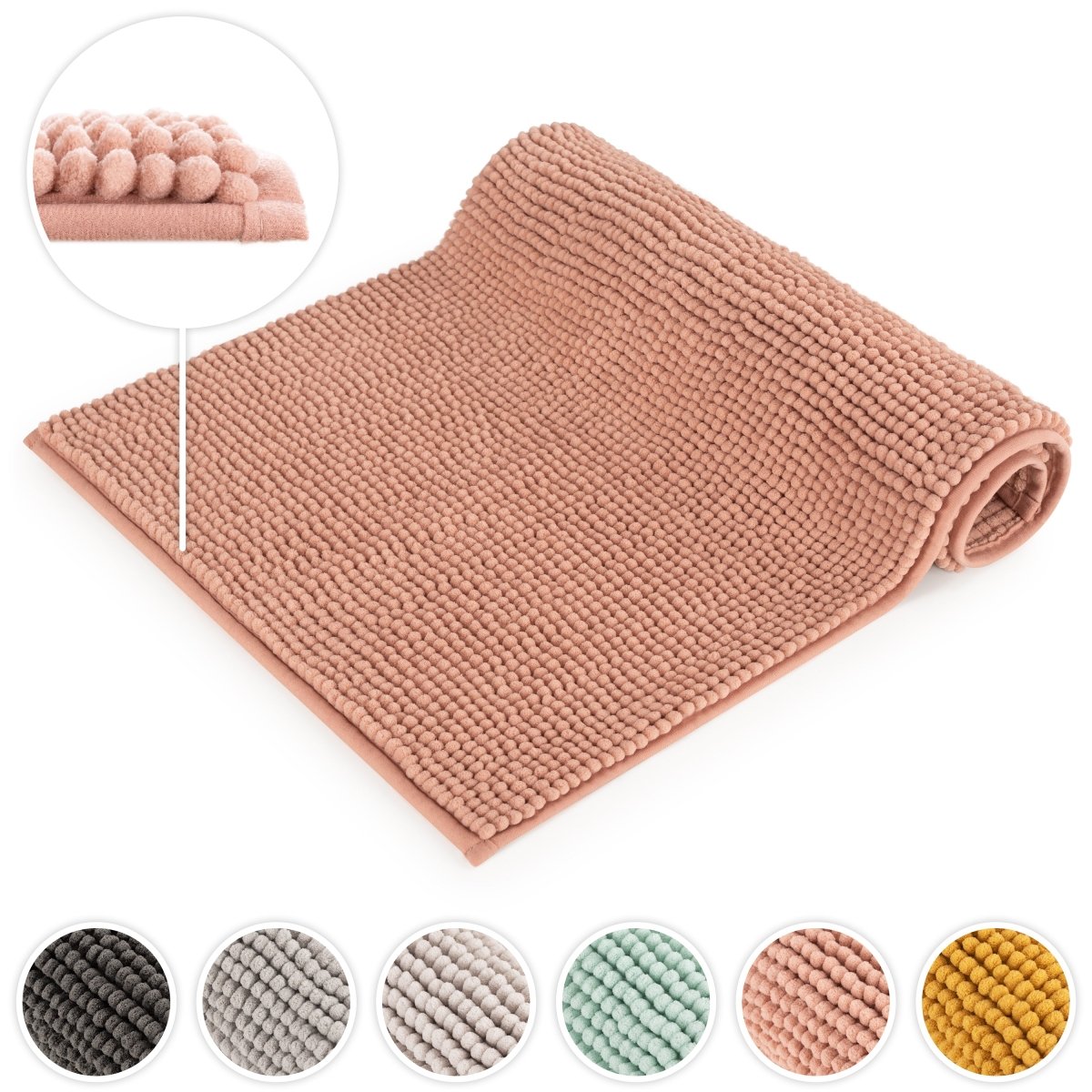 BADEMATTE Chenille rutschfest