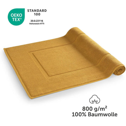 Badvorleger Terry 50x80 cm im 2er Set - 100% Baumwolle-