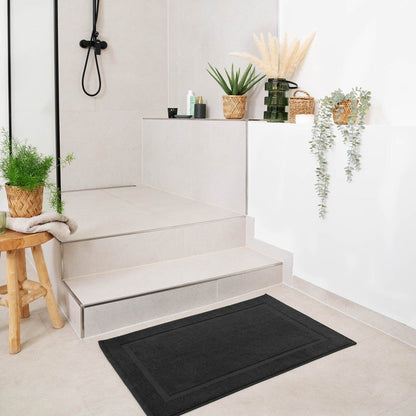 Badvorleger Terry 50x80 cm im 2er Set - 100% Baumwolle-