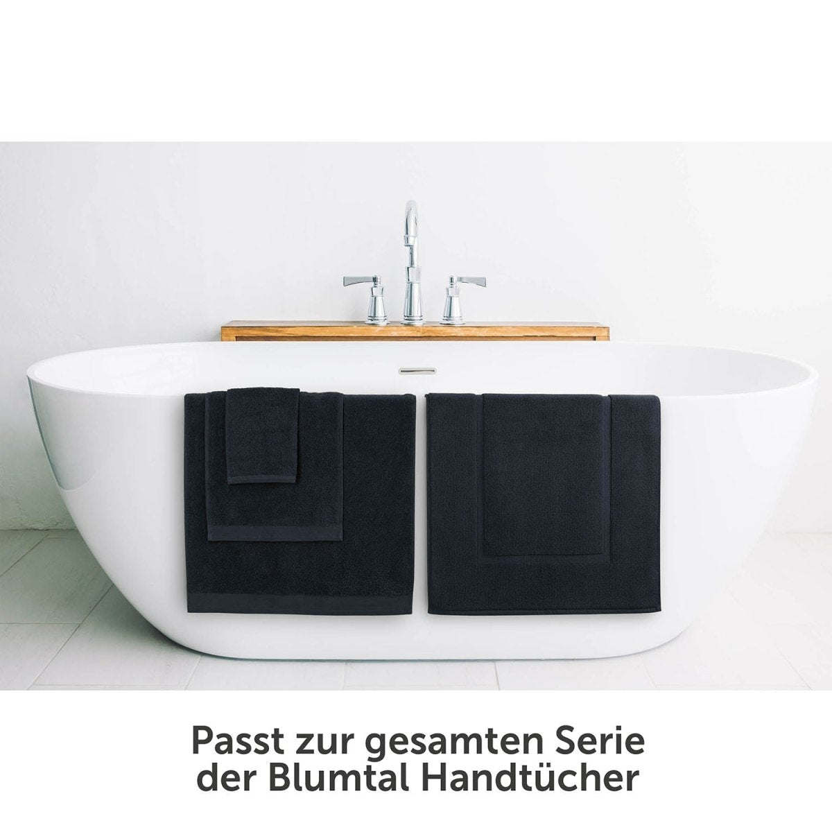 Badvorleger Terry 50x80 cm im 2er Set - 100% Baumwolle-