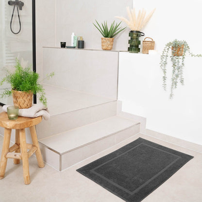 Badvorleger Terry 50x80 cm im 2er Set - 100% Baumwolle-