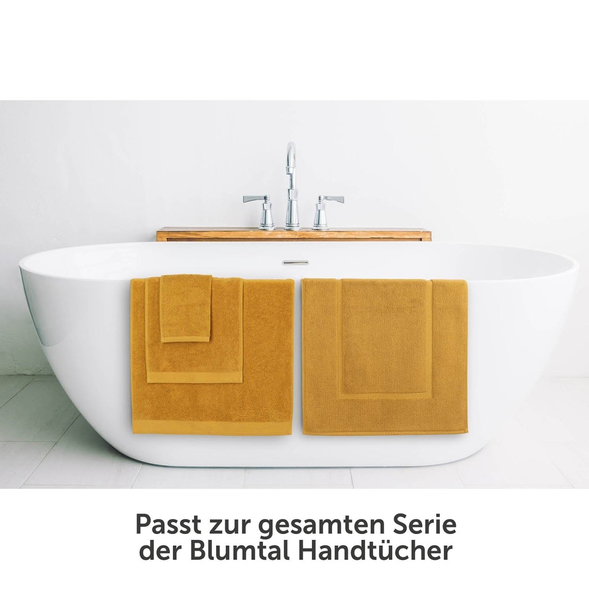 Badvorleger Terry 50x80 cm im 2er Set - 100% Baumwolle-