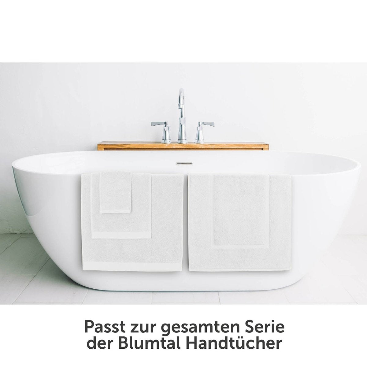 Badvorleger Terry 50x80 cm im 2er Set - 100% Baumwolle-