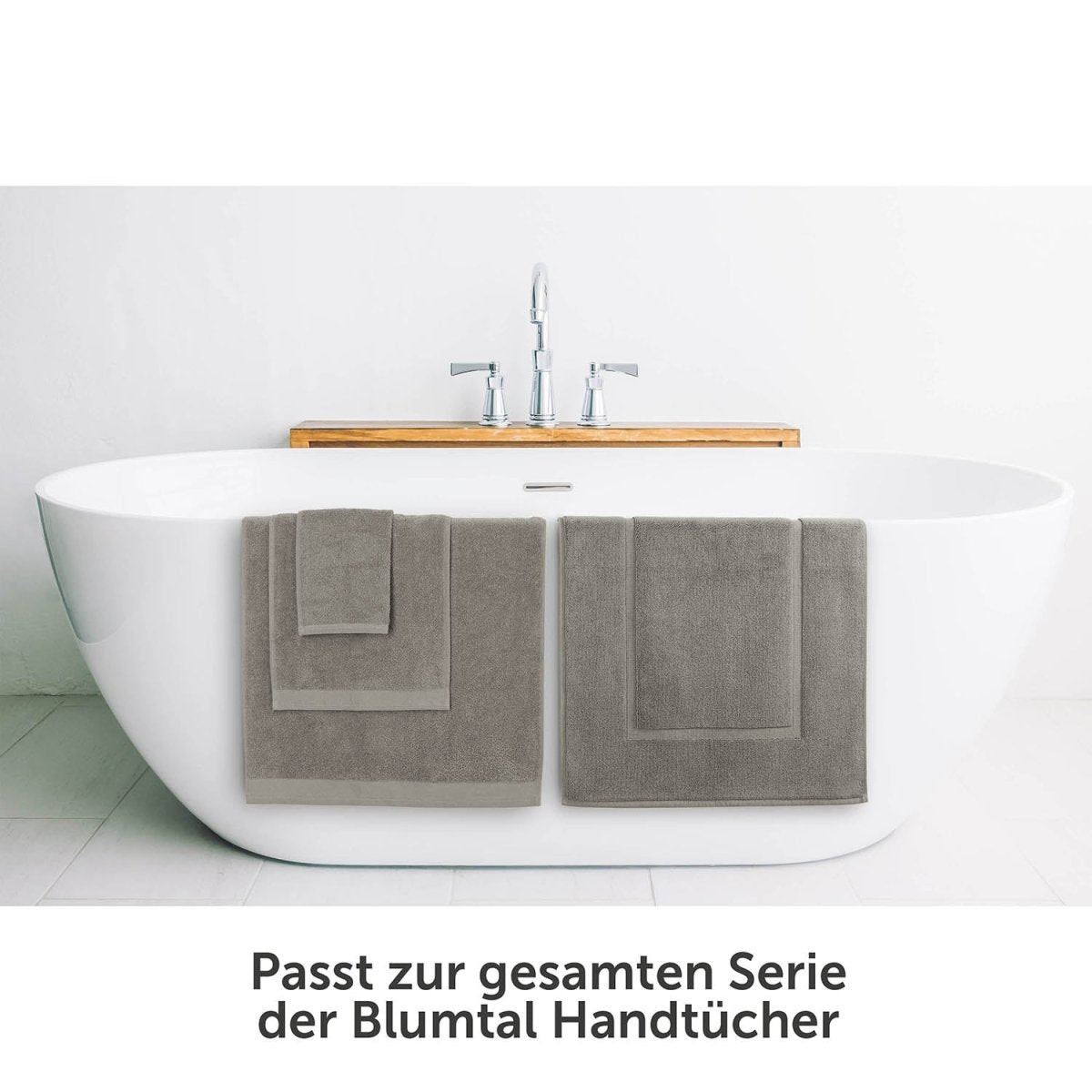 Badvorleger Terry 50x80 cm im 2er Set - 100% Baumwolle-