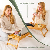 BETT - TABLETT aus Bambus - 
