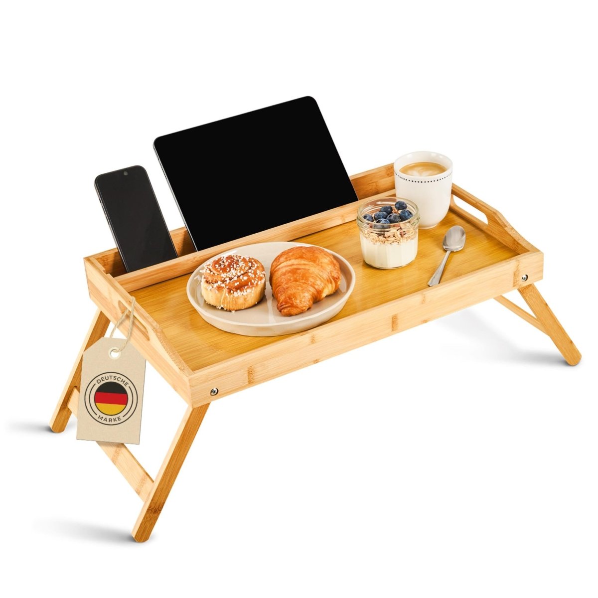 BETT - TABLETT aus Bambus - 