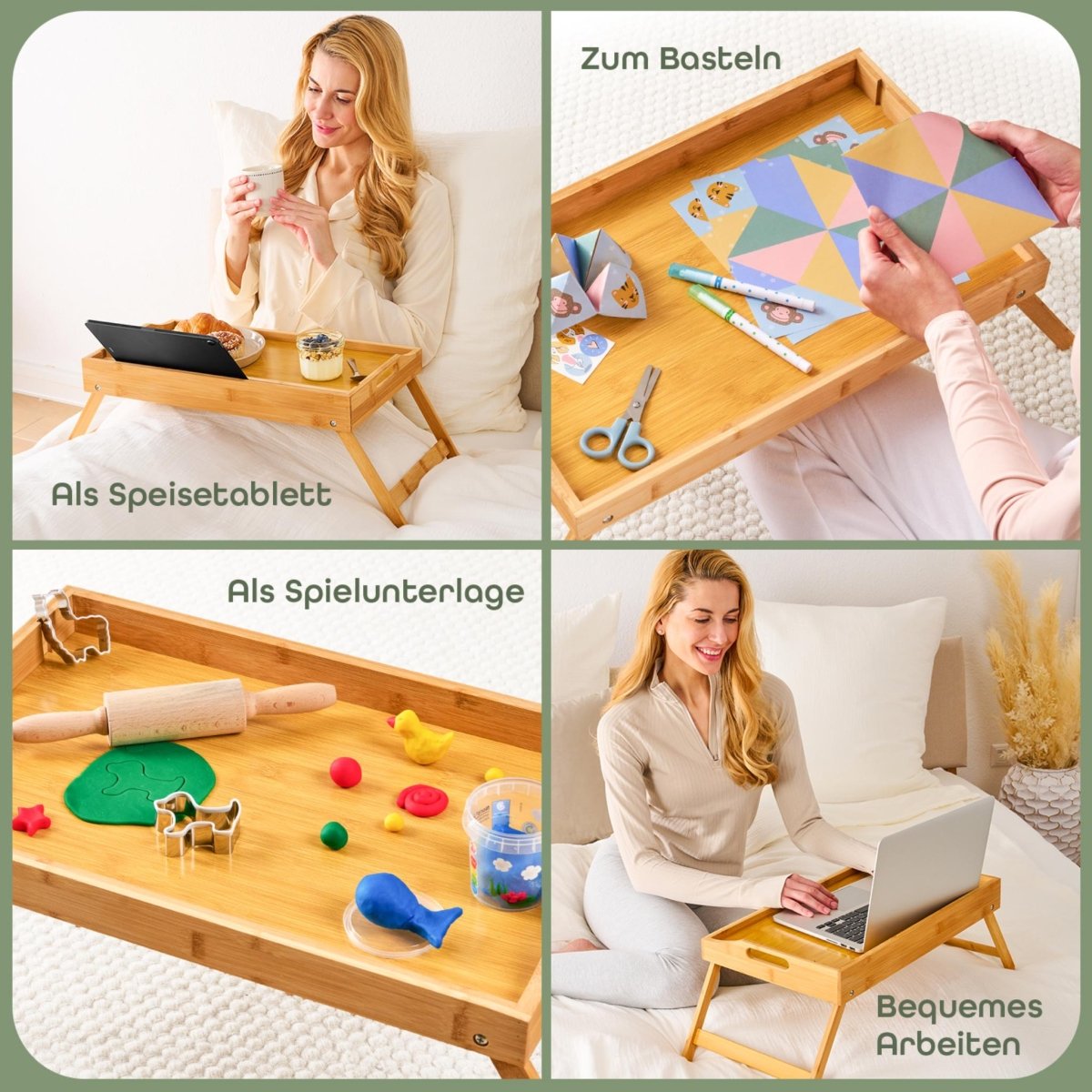 BETT - TABLETT aus Bambus - 