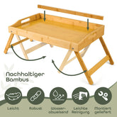 BETT - TABLETT aus Bambus - 