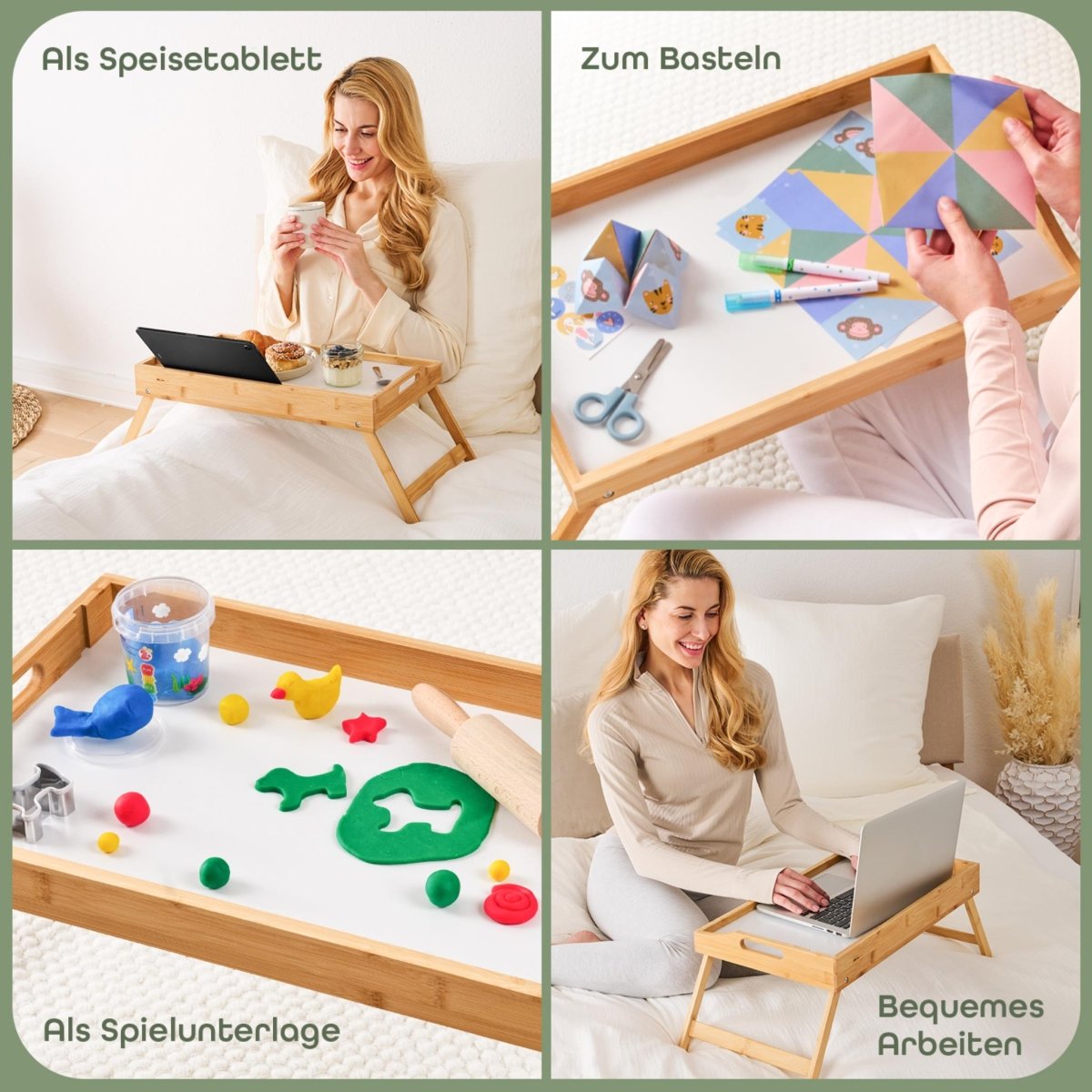 BETT - TABLETT aus Bambus - 