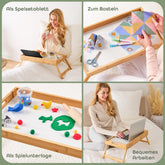 BETT - TABLETT aus Bambus - 