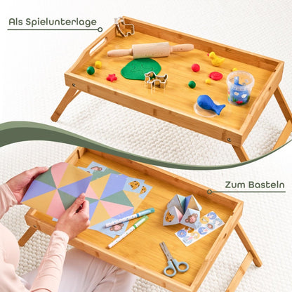 BETT - TABLETT aus Bambus - 