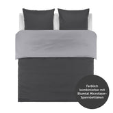 BETTBEZUG Ebba - mit Wendedesign & Kissenbezug, Oeko - Tex Zertifiziert - 