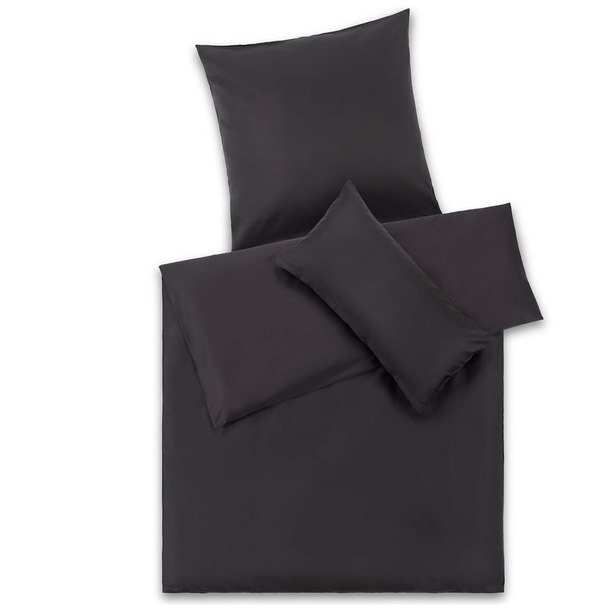 BETTBEZUG Isabella - Baumwolle, Premium Mako Satin mit Kissenbezug - 